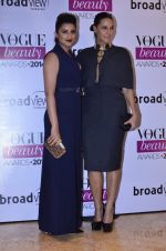 Neha Dhupia, Parineeti Chopra at Vogue Beauty Awards in Mumbai on 22nd July 2014